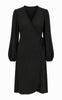 Say INA Copenhagen Kjole - Catja Wrap - Black