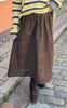Say INA Copenhagen Nederdel - Johanna Embroidery - Dark Brown