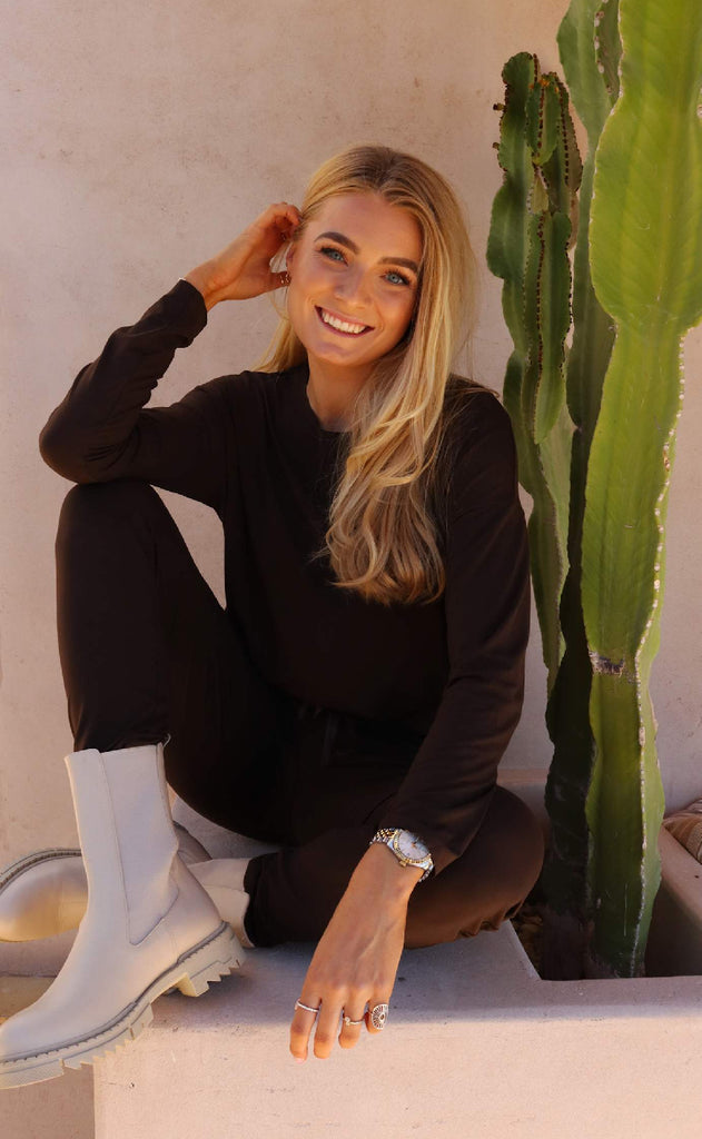 Liberte Bluse - Alma - Mocca