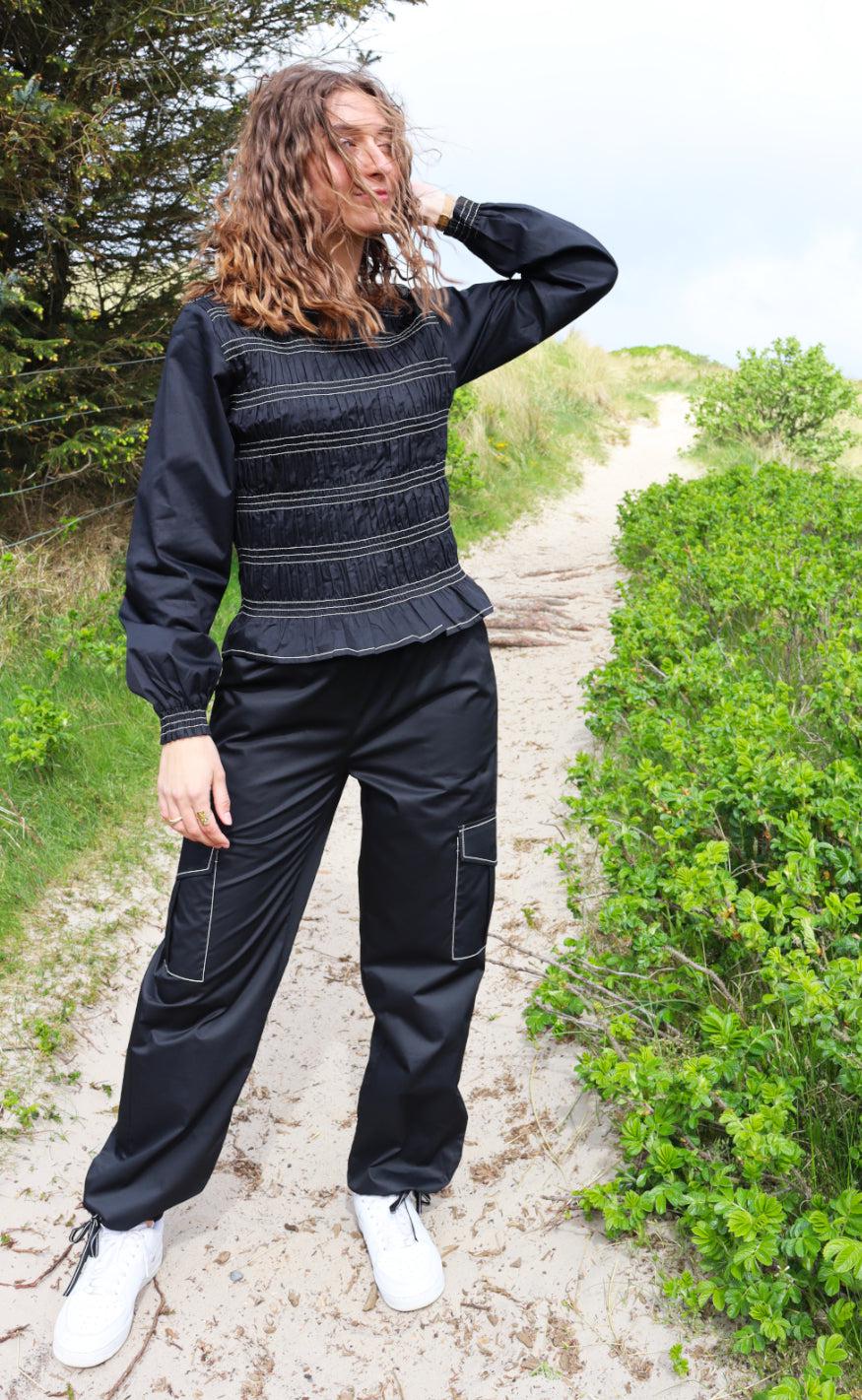 Liberte Bluse - Mero - Black
