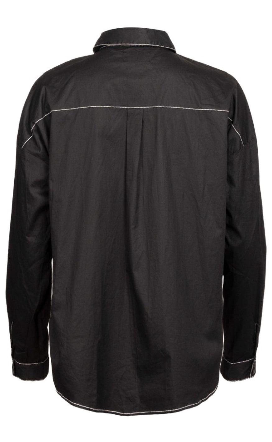 Liberte Bluse - Mero Cargo - Black