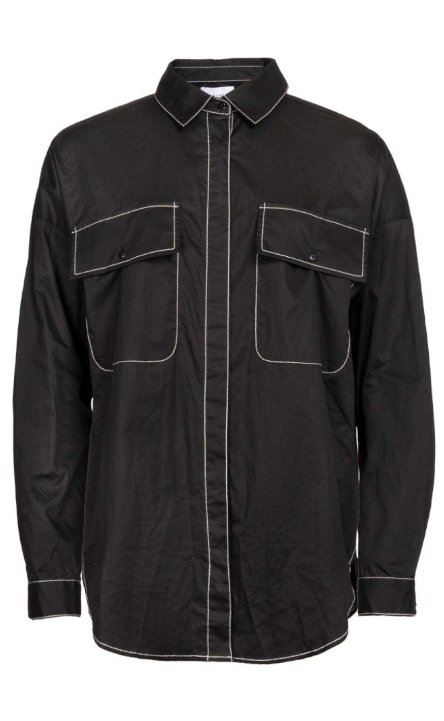 Liberte Bluse - Mero Cargo - Black