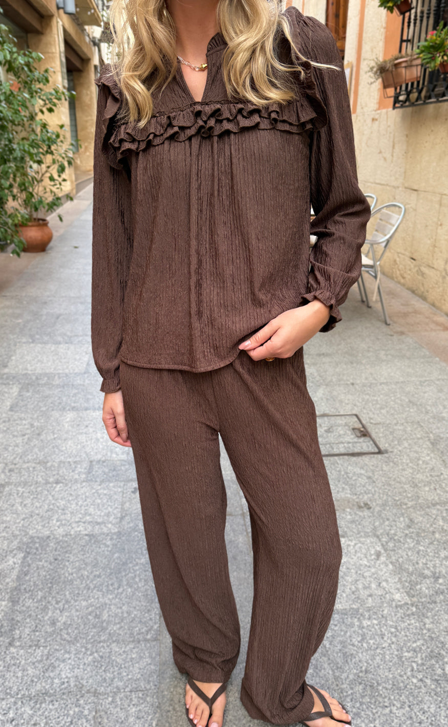 Liberte Bukser - Anni - Brown Mocca