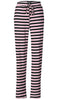 Liberte Bukser - Natalia - Black Bubblegum/White Stripe