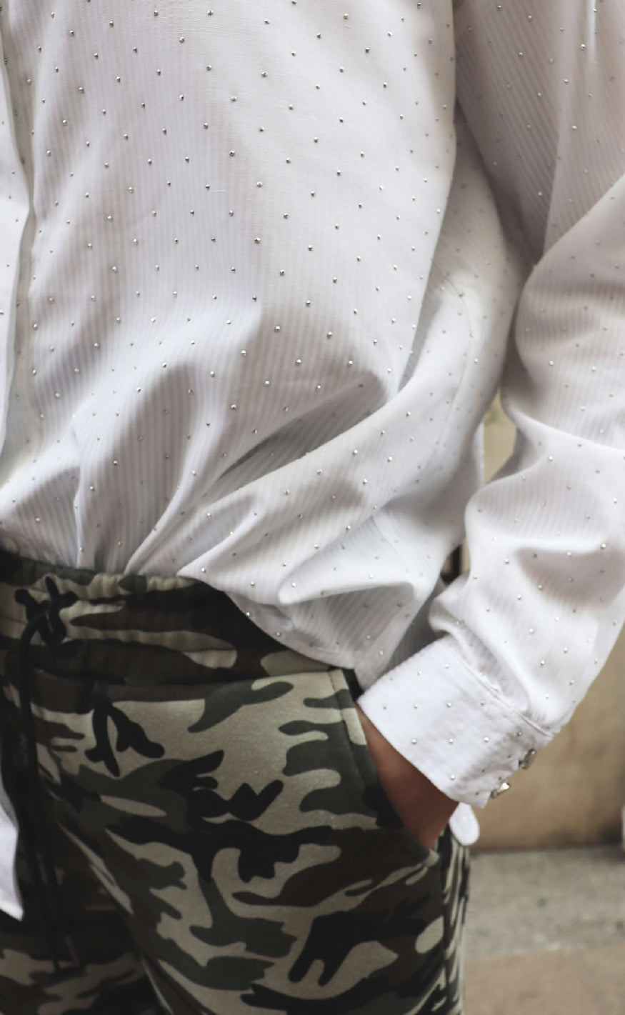 Liberte Bukser - Sue Wide - Camo