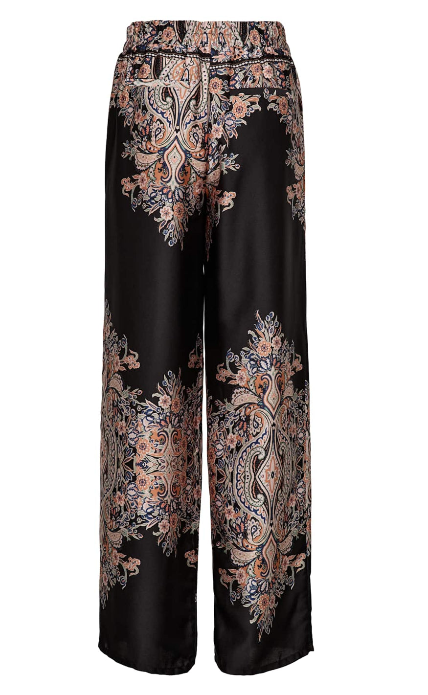 Liberte Bukser - Wennise - Black Paisley
