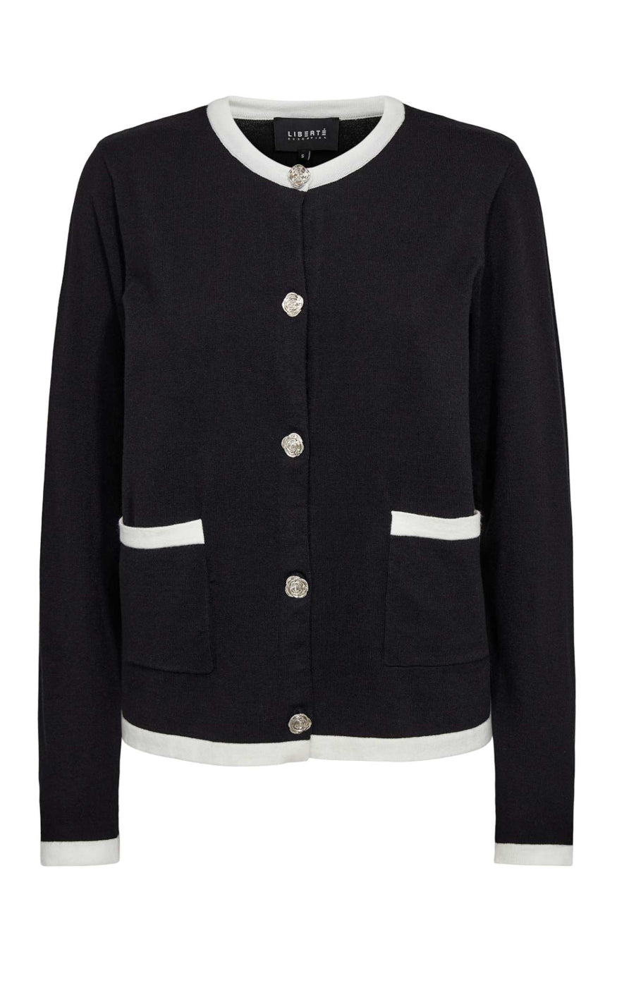 Liberte Cardigan - Chani - Black Creme