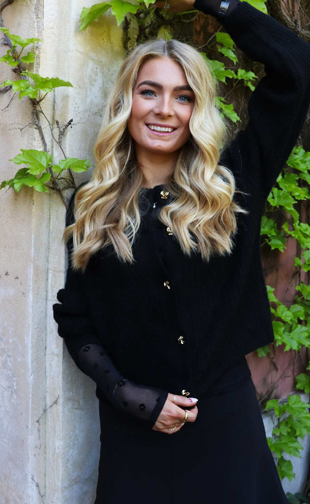 Liberte Cardigan - Fro - Black