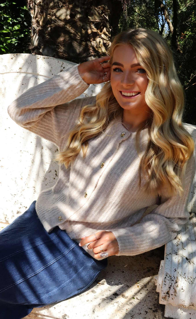 Liberte Cardigan - Fro - Ivory