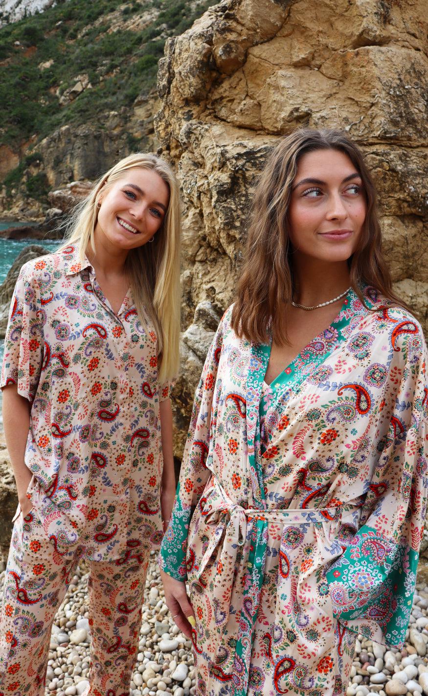 Liberte Kimono - My - Sand/Paisley