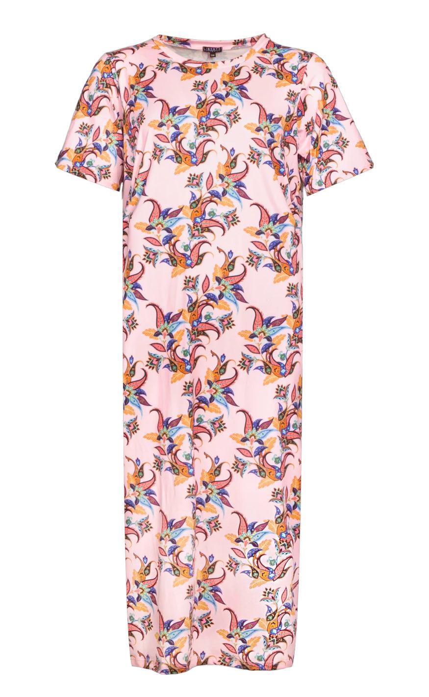 Liberte Kjole - Alma - Rosa MultiColour Paisley