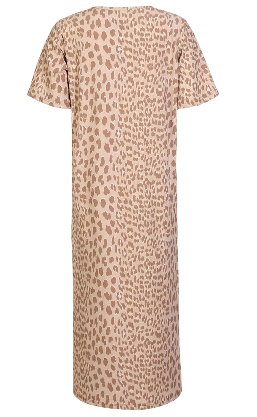 Liberte Kjole - Alma T-shirt - Desert Lux Leo