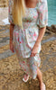 Liberte Kjole - Gro - Pastel Paisley