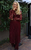 Liberte Kjole - Lacy - Bordeaux Lace