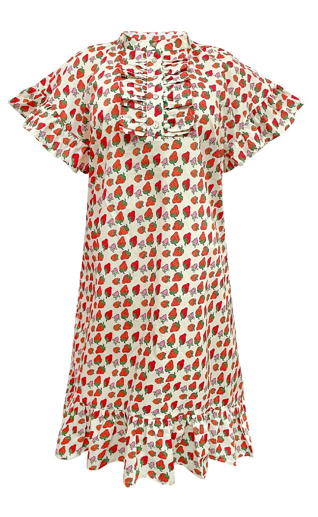 Liberte Kjole - Tia Frill - Strawberry
