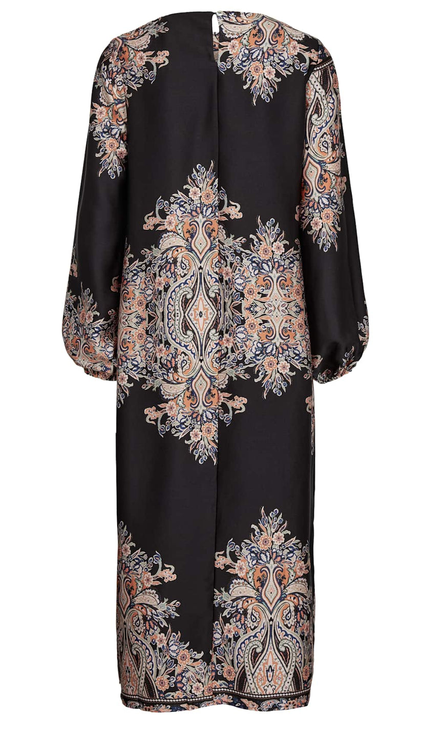 Liberte Kjole - Wennise - Black Paisley