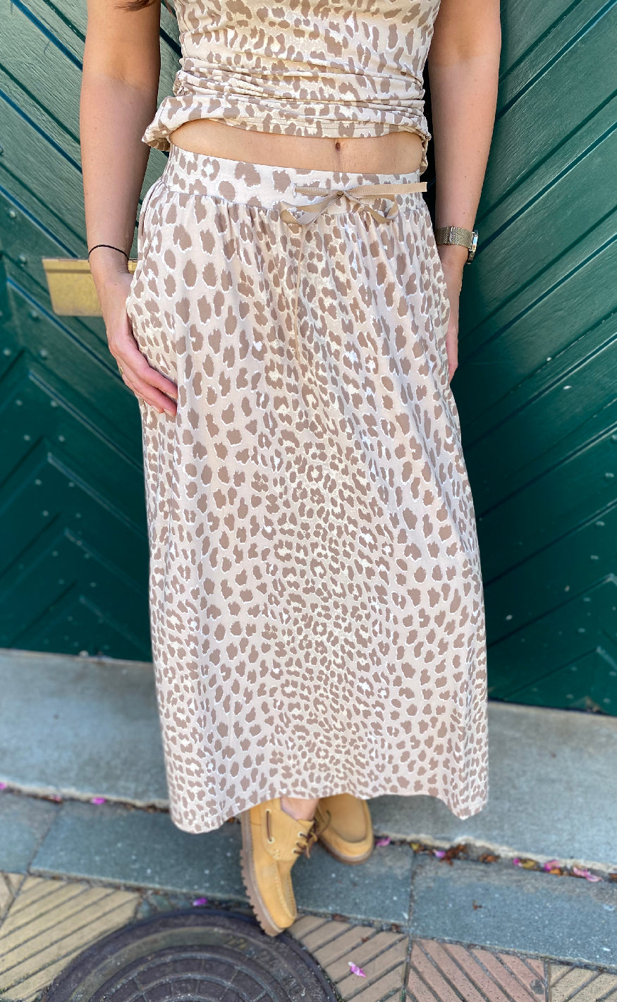 Liberte Nederdel - Alma Loose - Desert Lux Leo