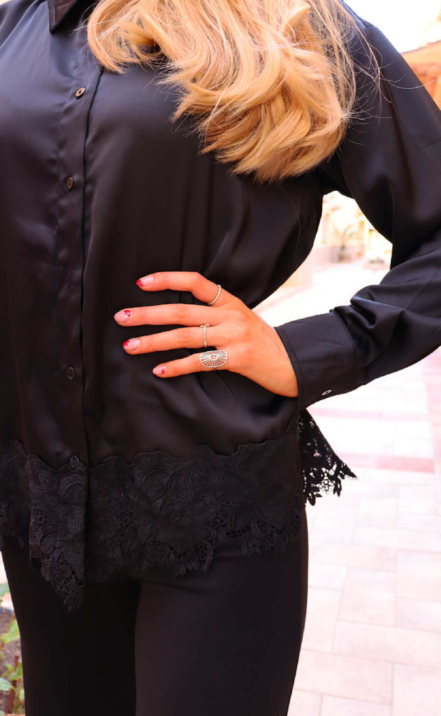 Liberte Skjorte - Boline - Black