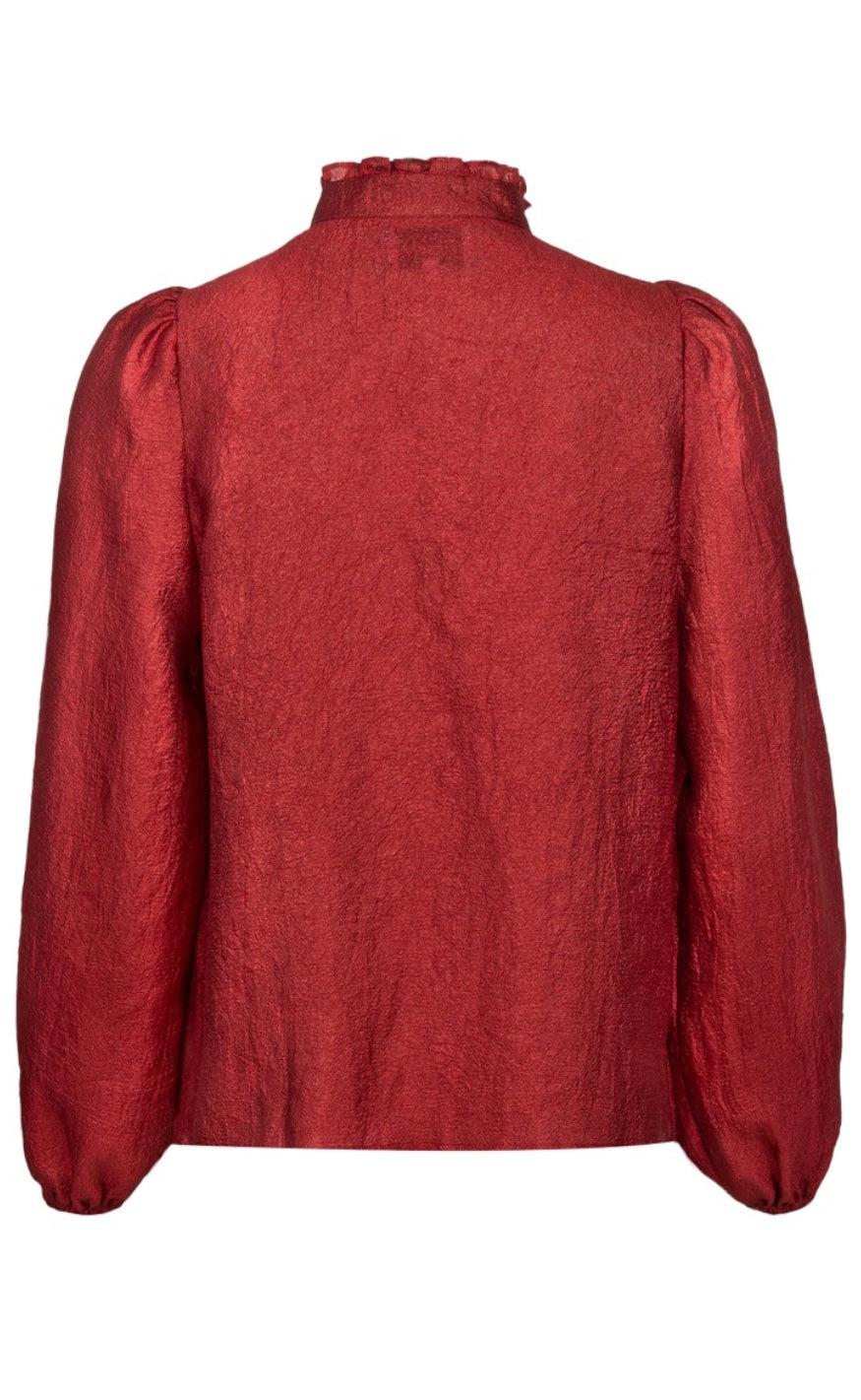 Liberte Skjorte - Ianna - Dark Rasberry