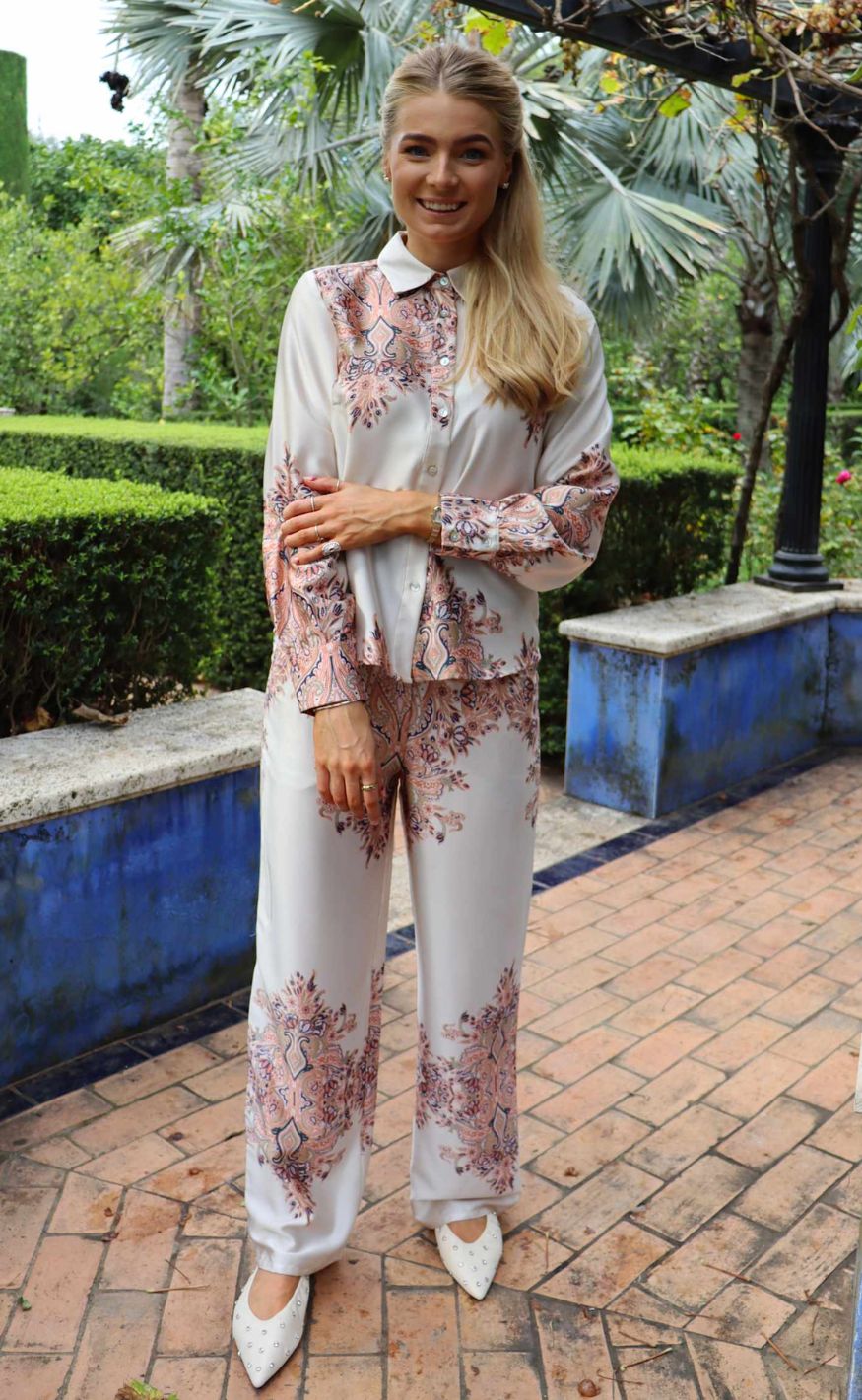 Liberte Skjorte - Wennise - Creme Paisley