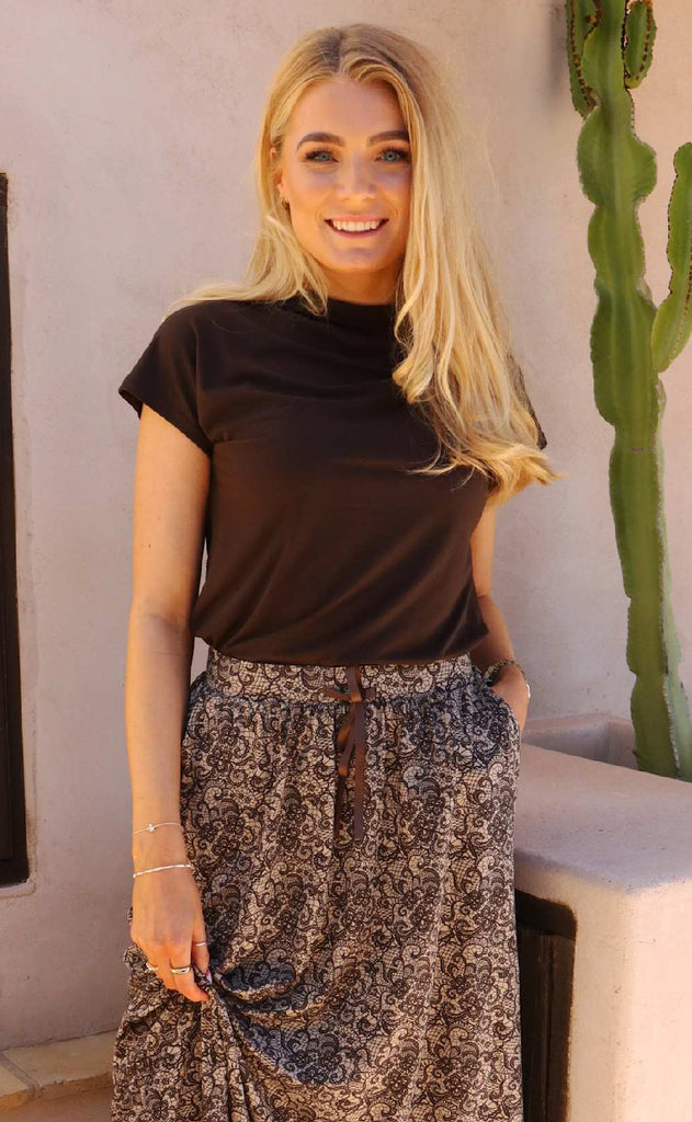 Liberte Top - Alma - Mocca