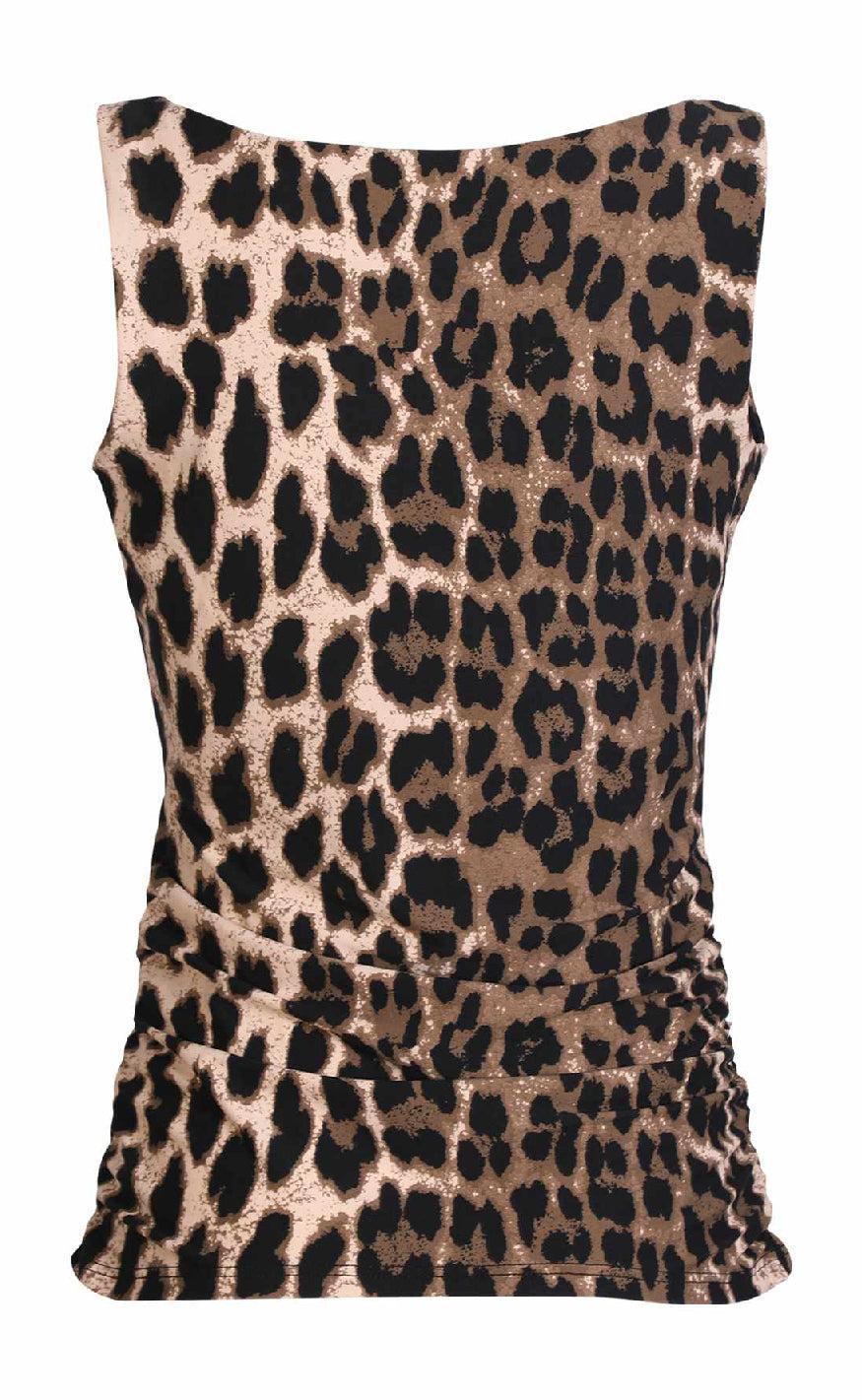 Liberte Top - Alma Turn - Big Lux Leo/Fossil
