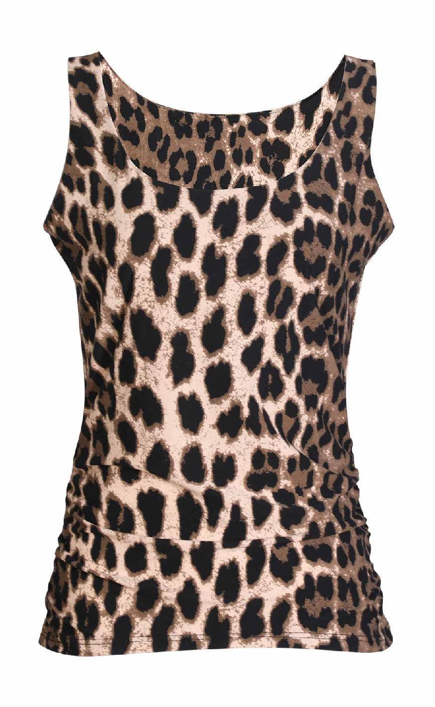 Liberte Top - Alma Turn - Big Lux Leo/Fossil