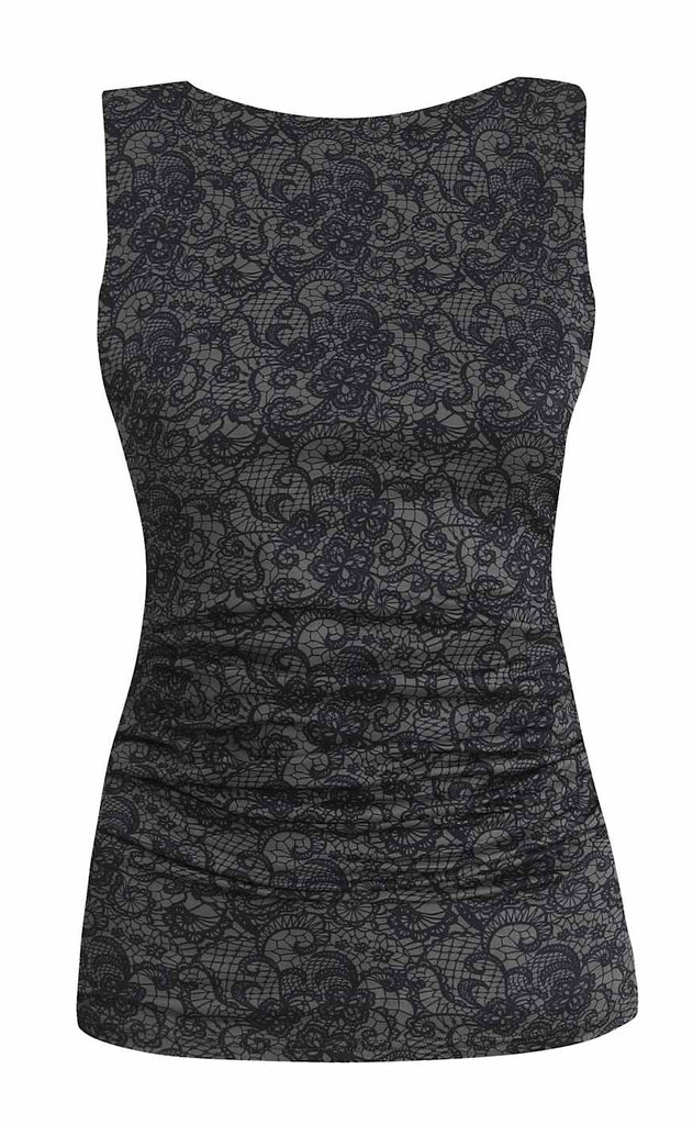Liberte Top - Alma Turn - Black Lace