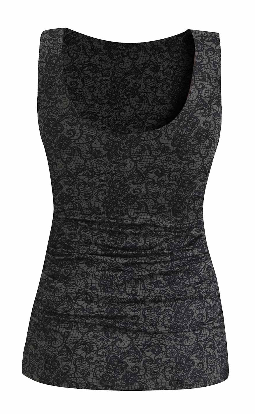 Liberte Top - Alma Turn - Black Lace