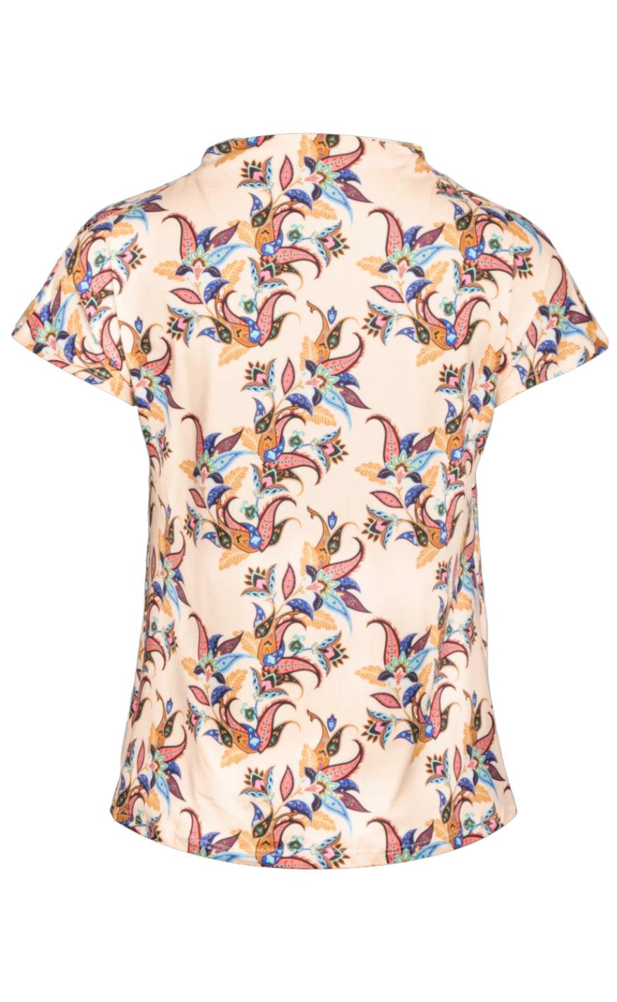 Liberte Top - Alma - Vanilla Multicolour Paisley