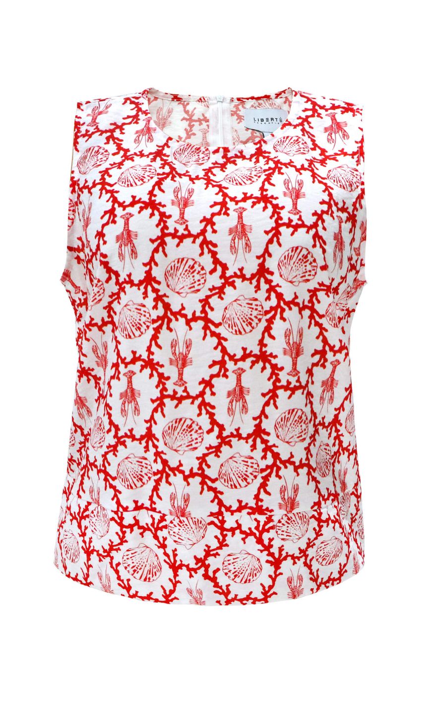 Liberté Top - Lobbi - Lobster Red