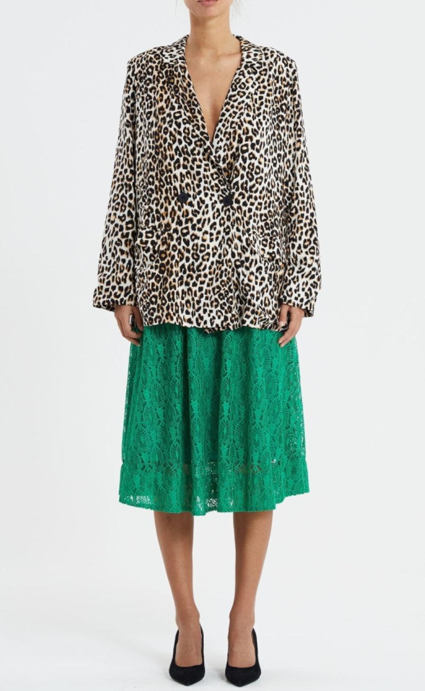 Lollys Laundry Blazer - Jolie - Leopard Print