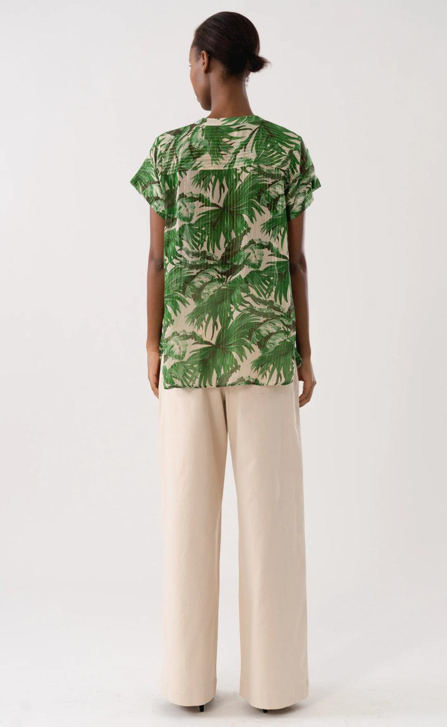 Lollys Laundry Bluse - Heather - Green