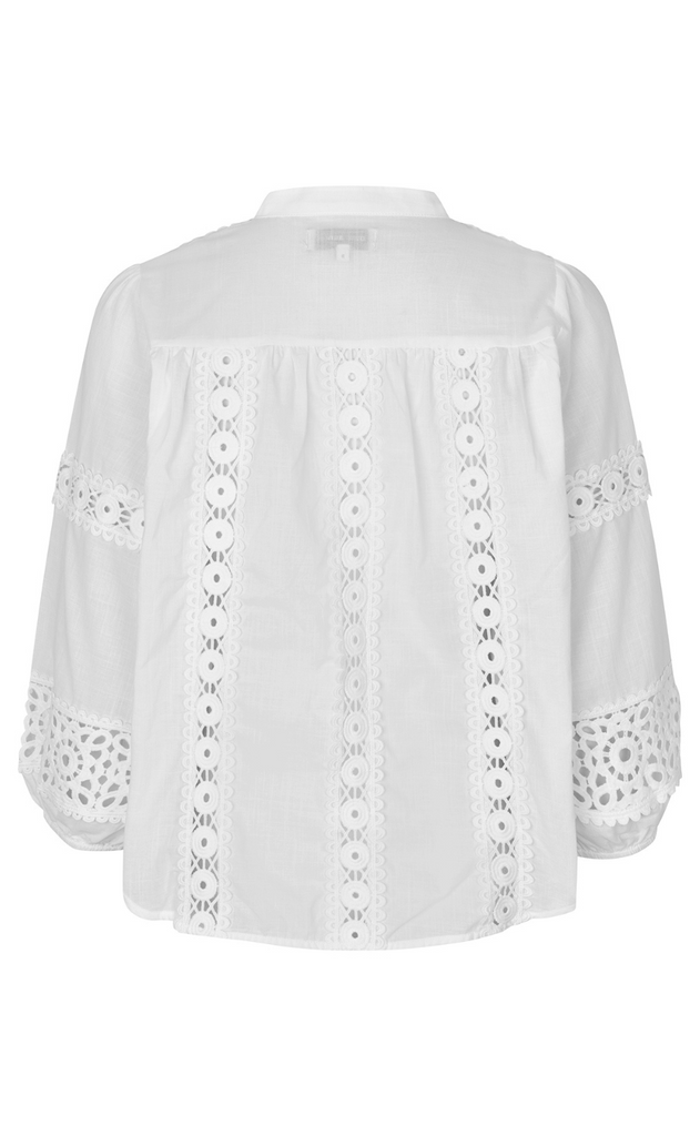 Lollys Laundry Bluse - June - White