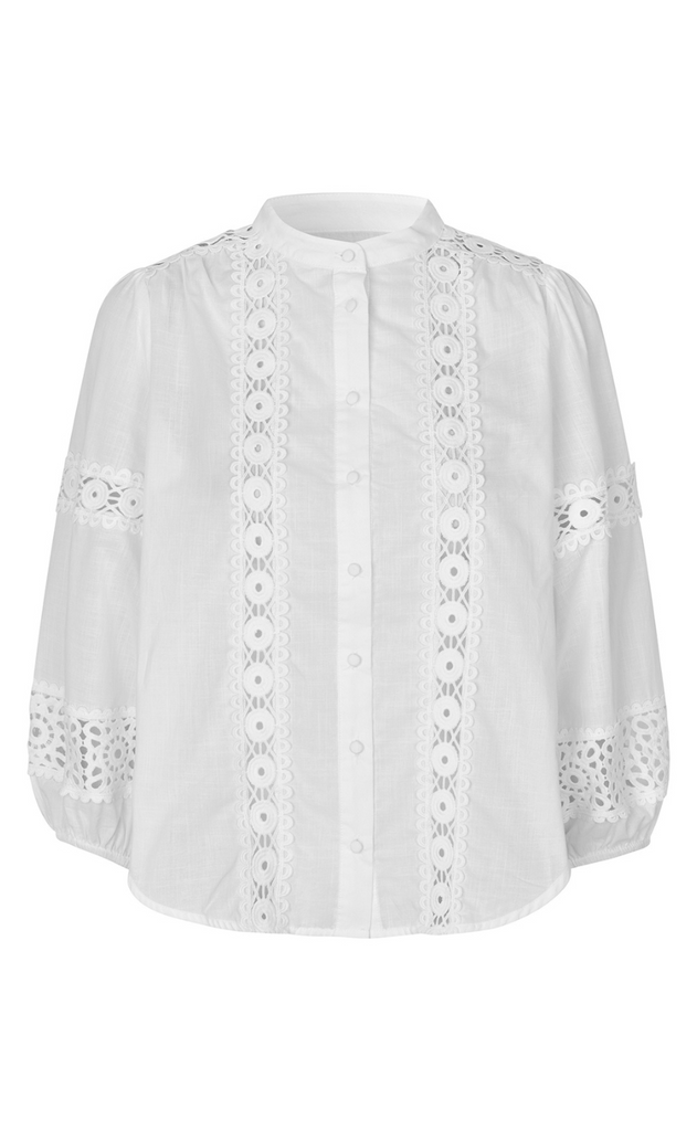 Lollys Laundry Bluse - June - White