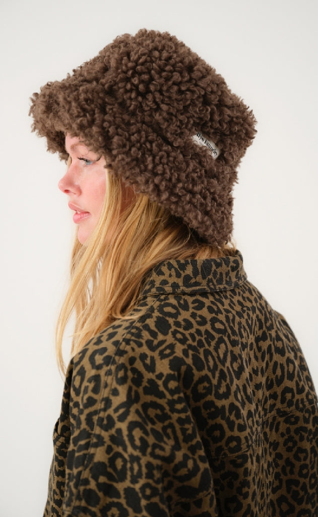 Lollys Laundry Bøllehat - Willow LL - Dark Mokka