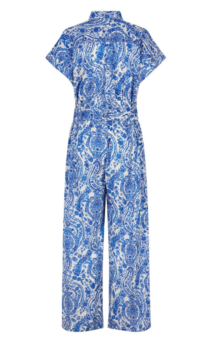 Lollys Laundry Buksedragt - Mathilde - Blue
