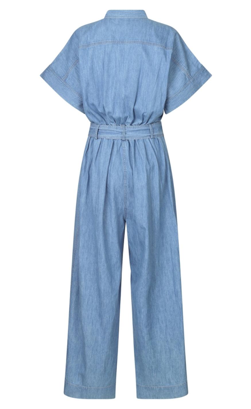 Lollys Laundry Buksedragt - Mathilde - Light Blue