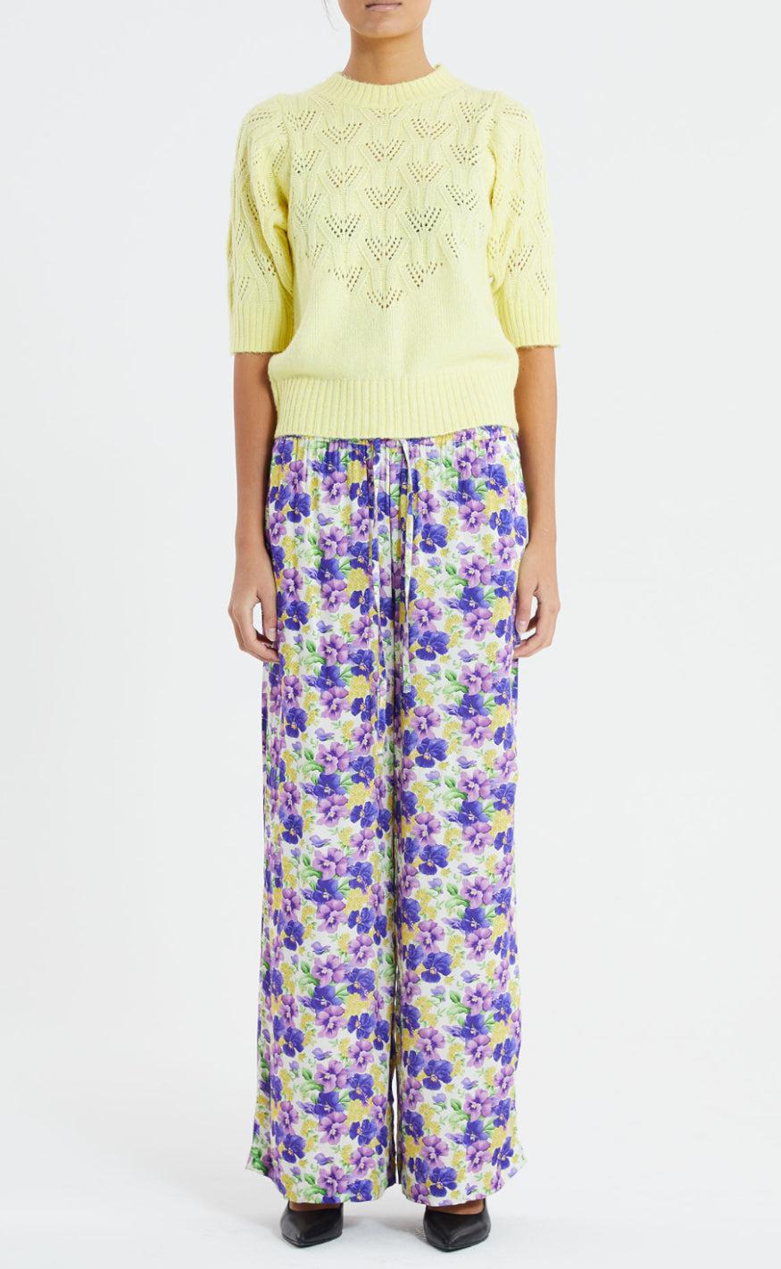 Lollys Laundry Bukser - Liam - Flower Print