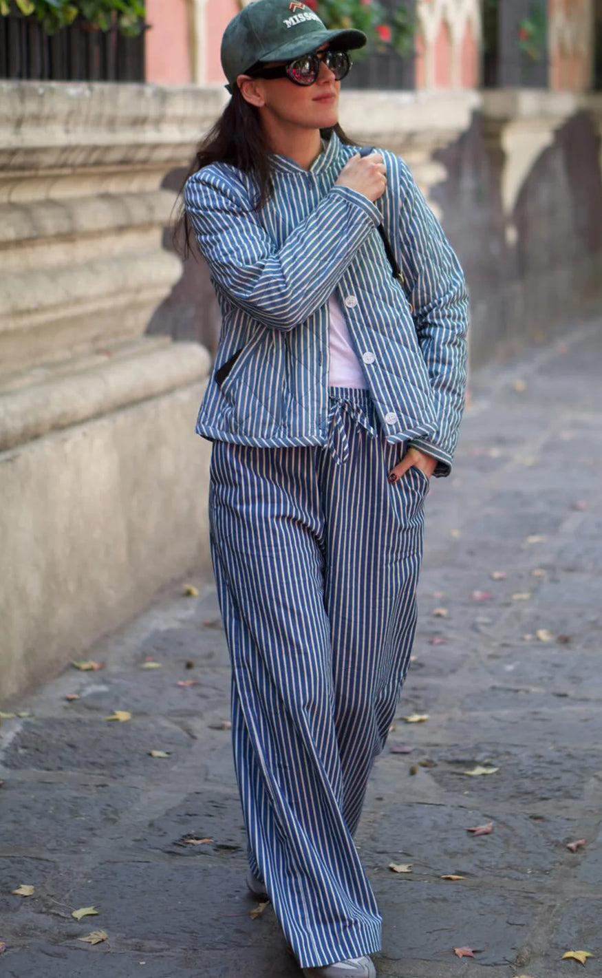 Lollys Laundry Bukser - Liam - Stripe