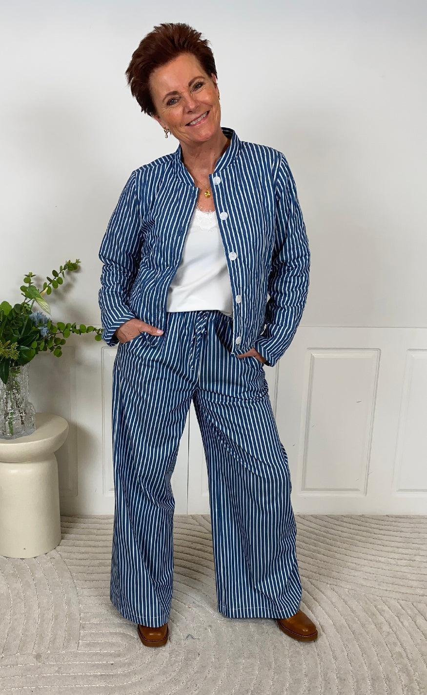 Lollys Laundry Bukser - Liam - Stripe