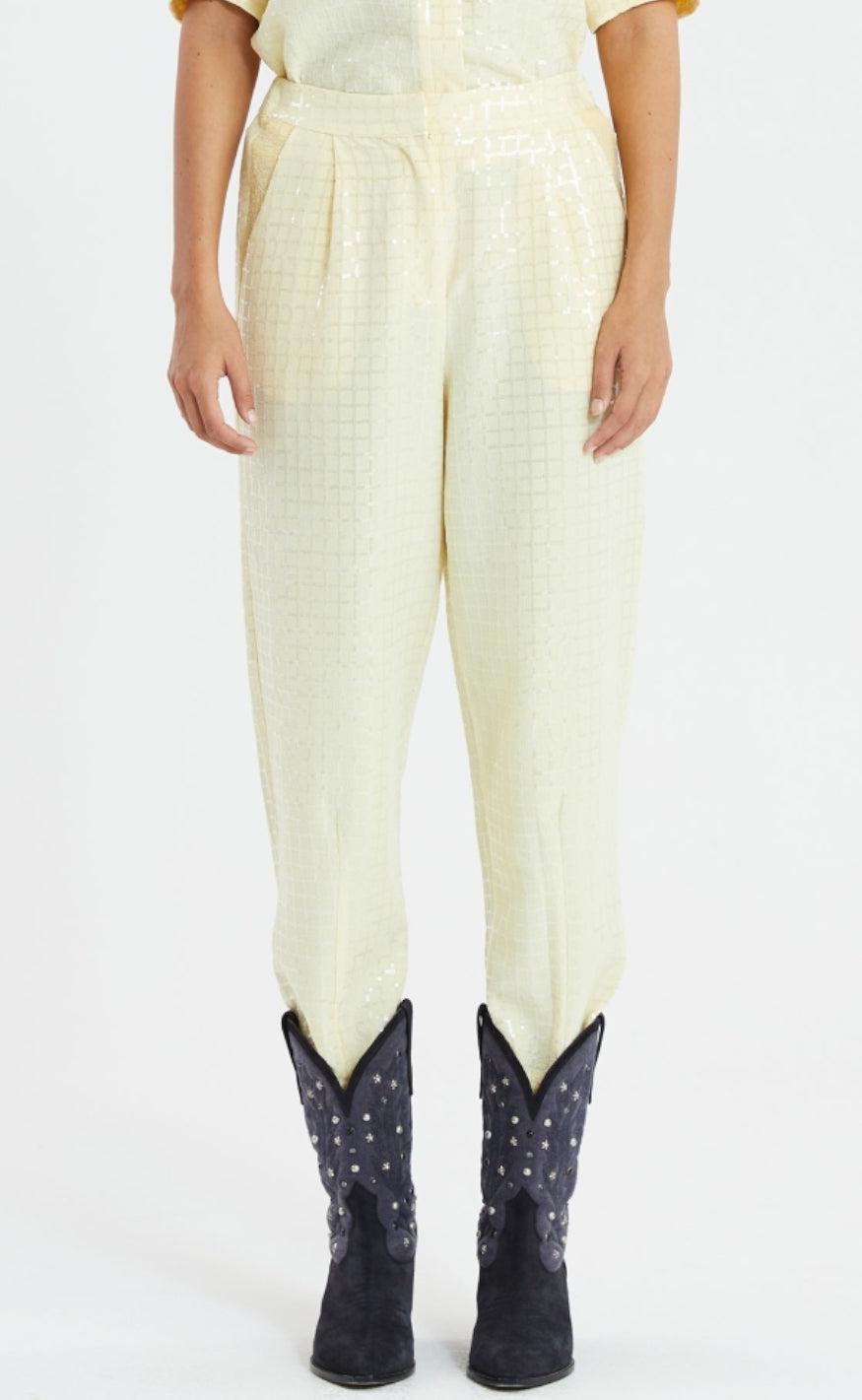Lollys Laundry Bukser - Maisie - Yellow