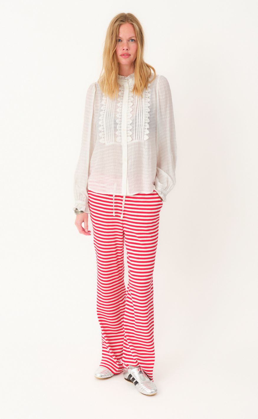 Lollys Laundry Bukser - Rita - Red
