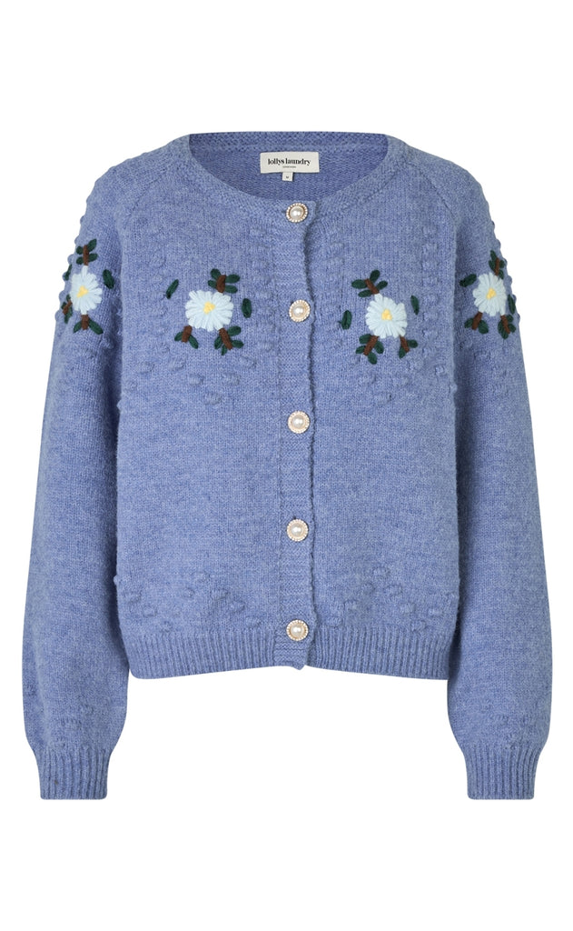 Lollys Laundry Cardigan - Gracelynn LL - Blue Melange