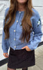 Lollys Laundry Cardigan - Gracelynn LL - Blue Melange