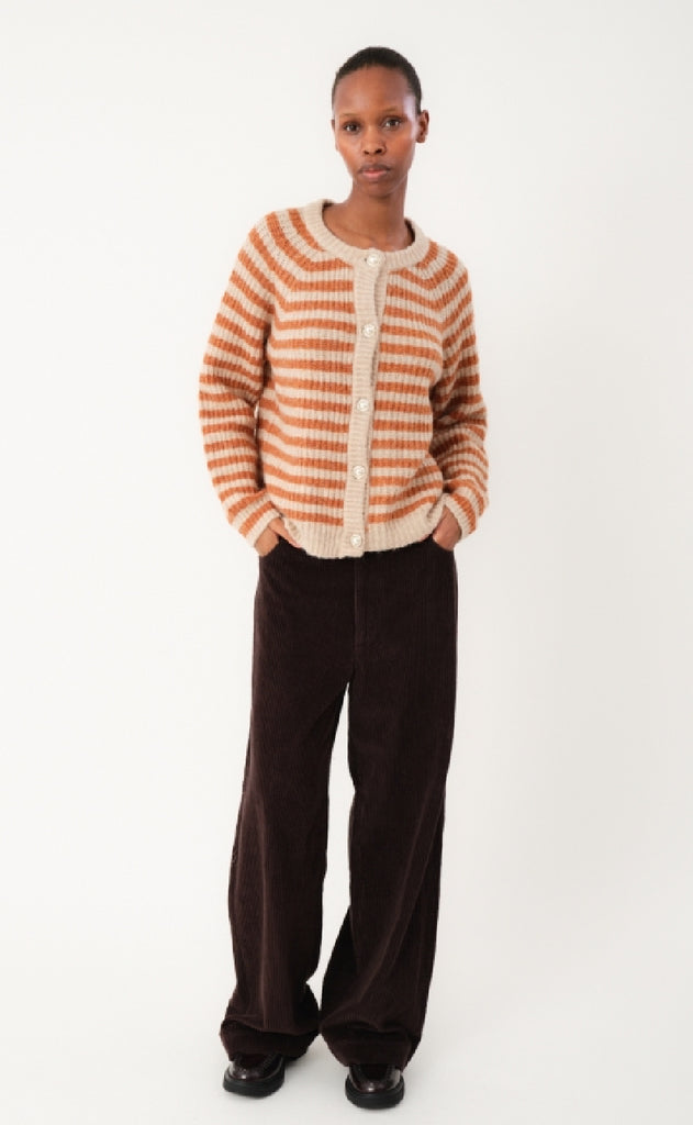 Lollys Laundry Cardigan - Nova - Rust