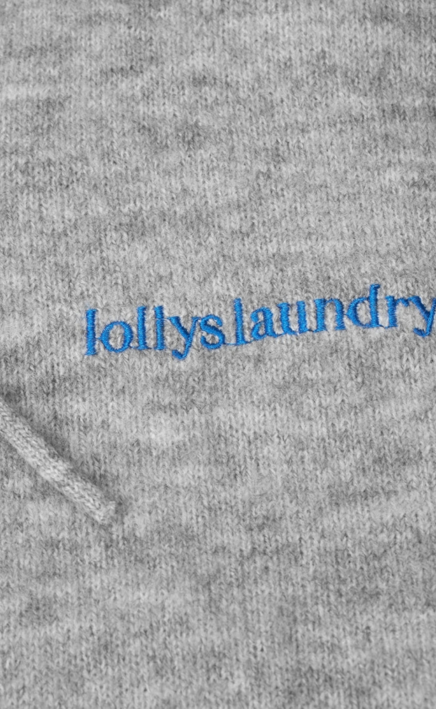 Lollys Laundry Hoodie - Portland - Grey Melange