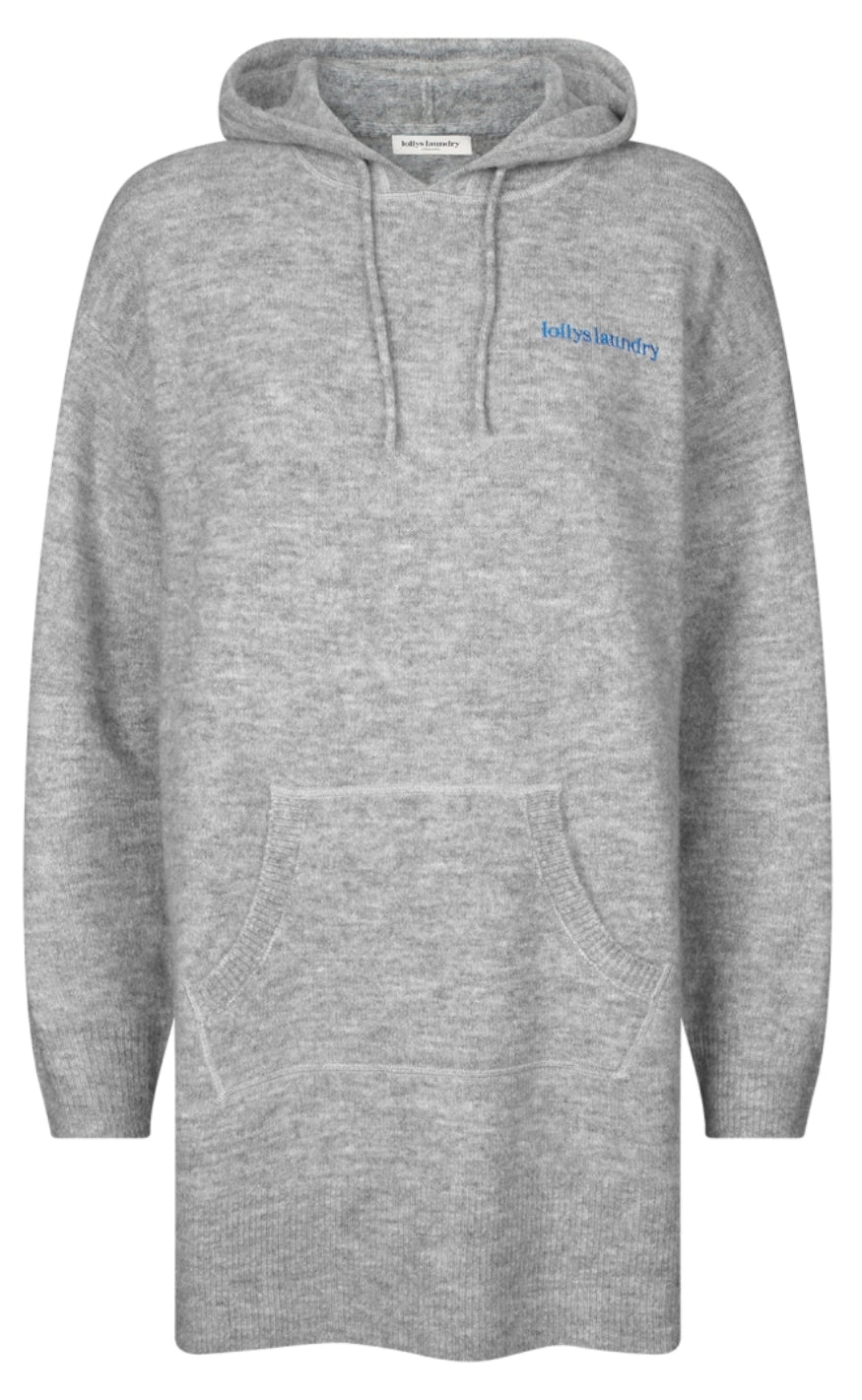 Lollys Laundry Hoodie - Portland - Grey Melange