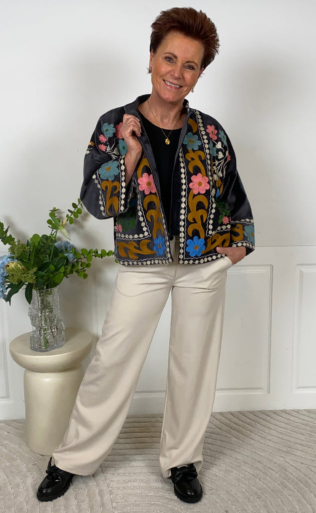Lollys Laundry Jakke - Amby - Washed Black