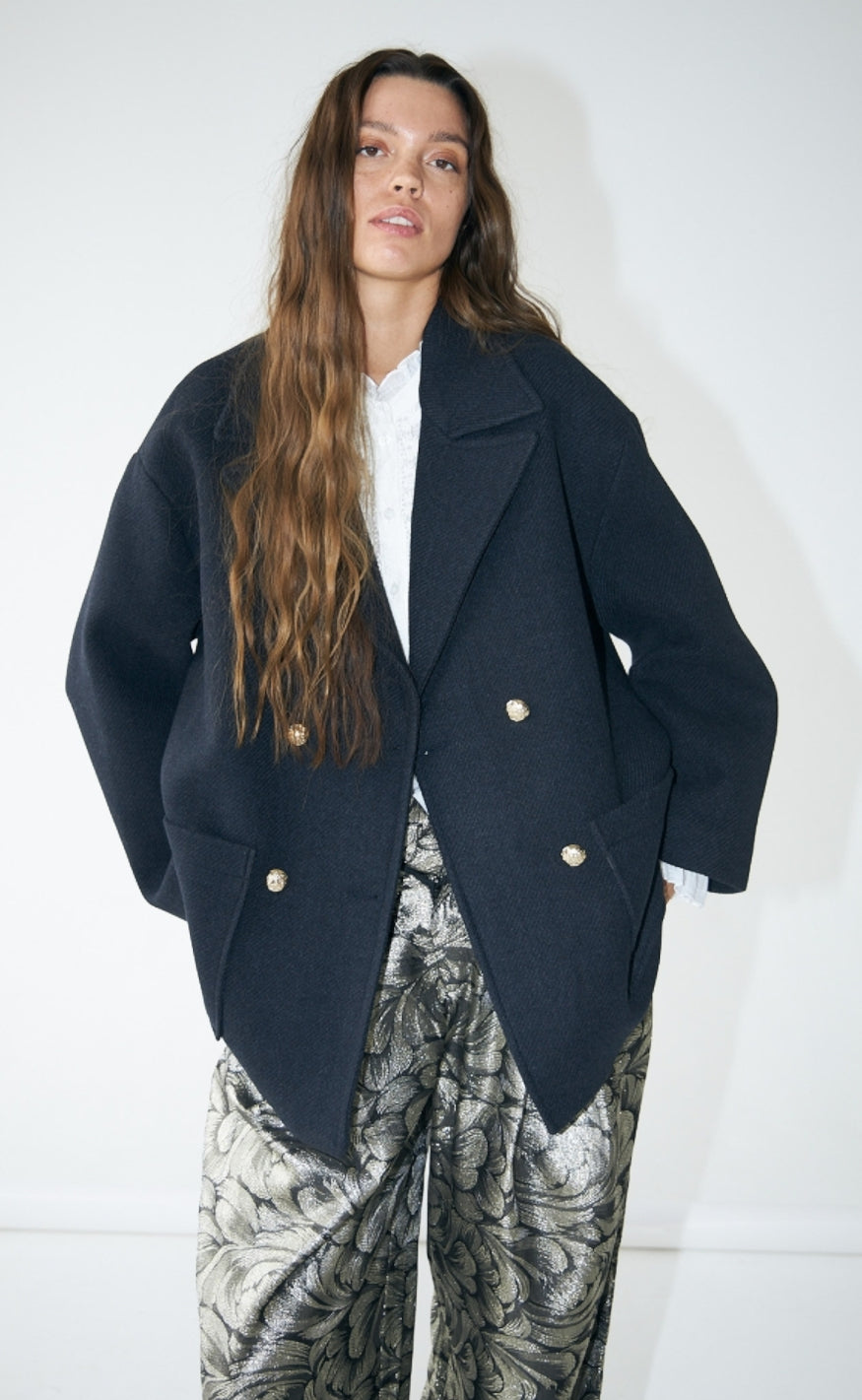 Lollys Laundry Jakke - Esther LL - Dark Navy